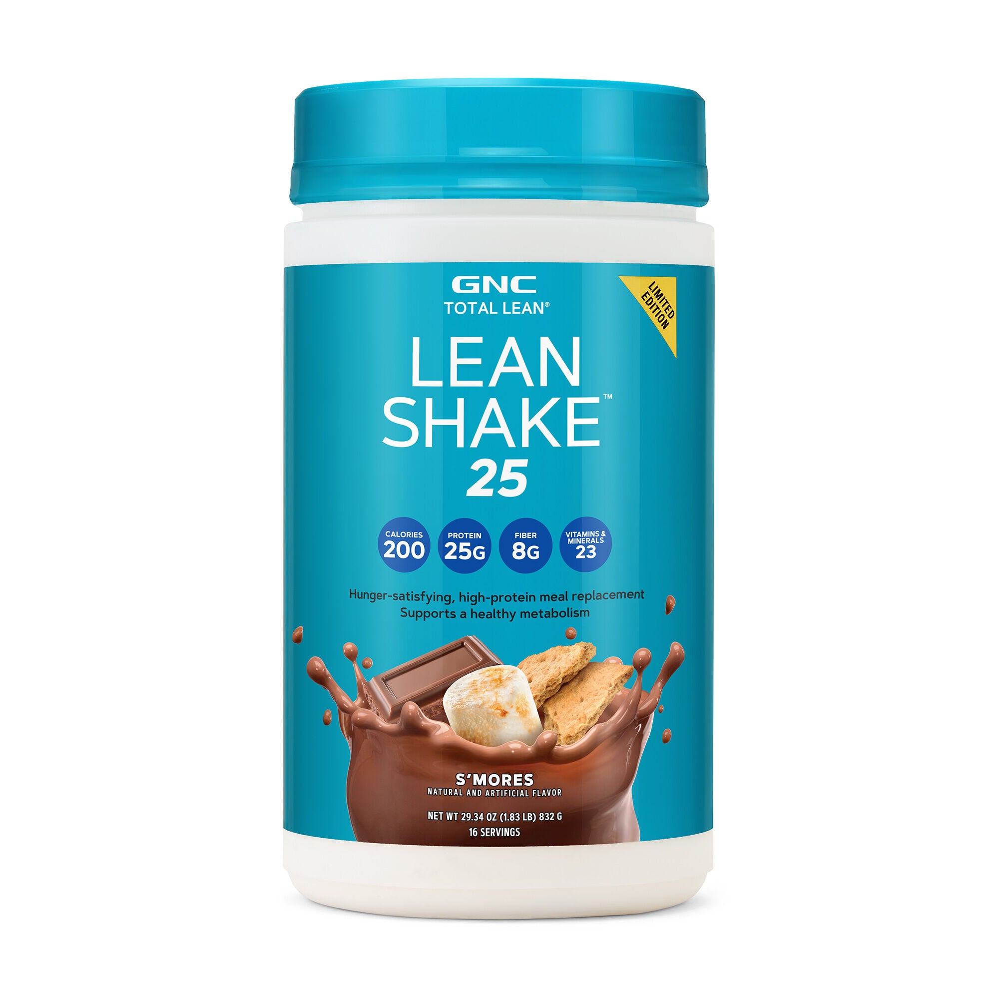 gnc-total-lean-lean-shake-25-smores-ebay